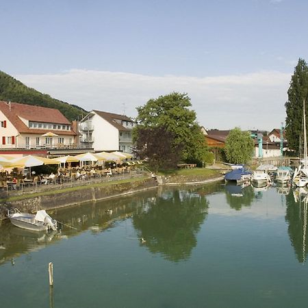 Hotel Pension Cafe Hasler Bodman-Ludwigshafen Exteriör bild