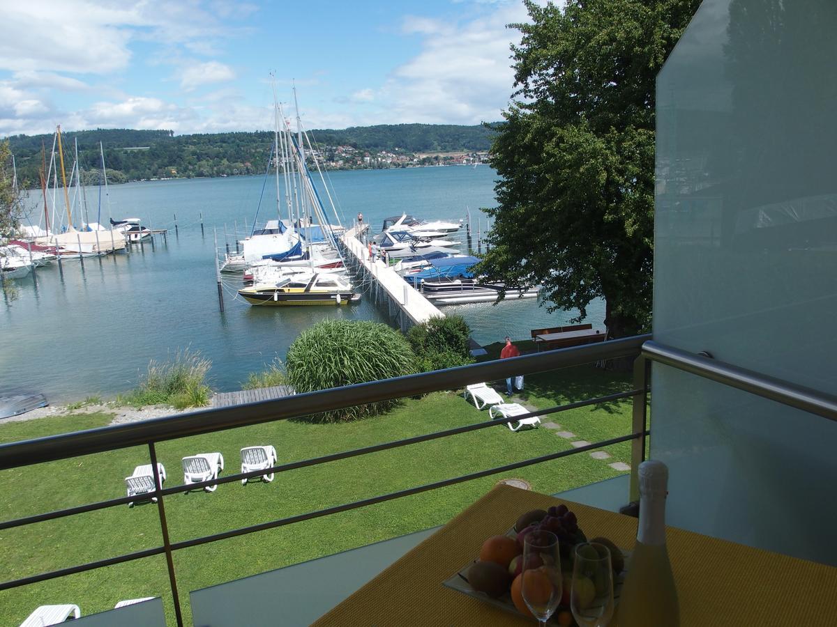 Hotel Pension Cafe Hasler Bodman-Ludwigshafen Exteriör bild