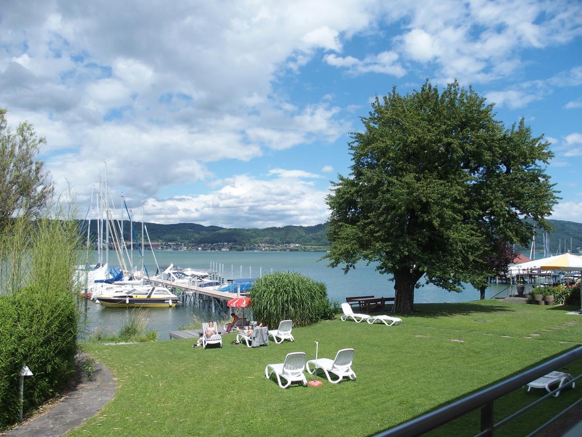 Hotel Pension Cafe Hasler Bodman-Ludwigshafen Exteriör bild